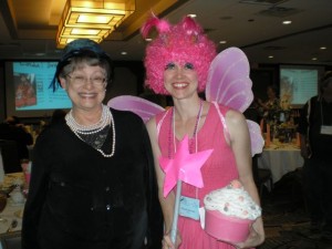 The costume party banquet at OWFI. (no, I didn't dress up, but these ladies killed it)